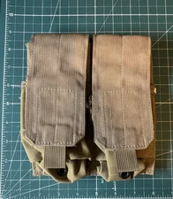 US Military GWOT Eagle Industries Tan Double Mag Pouch