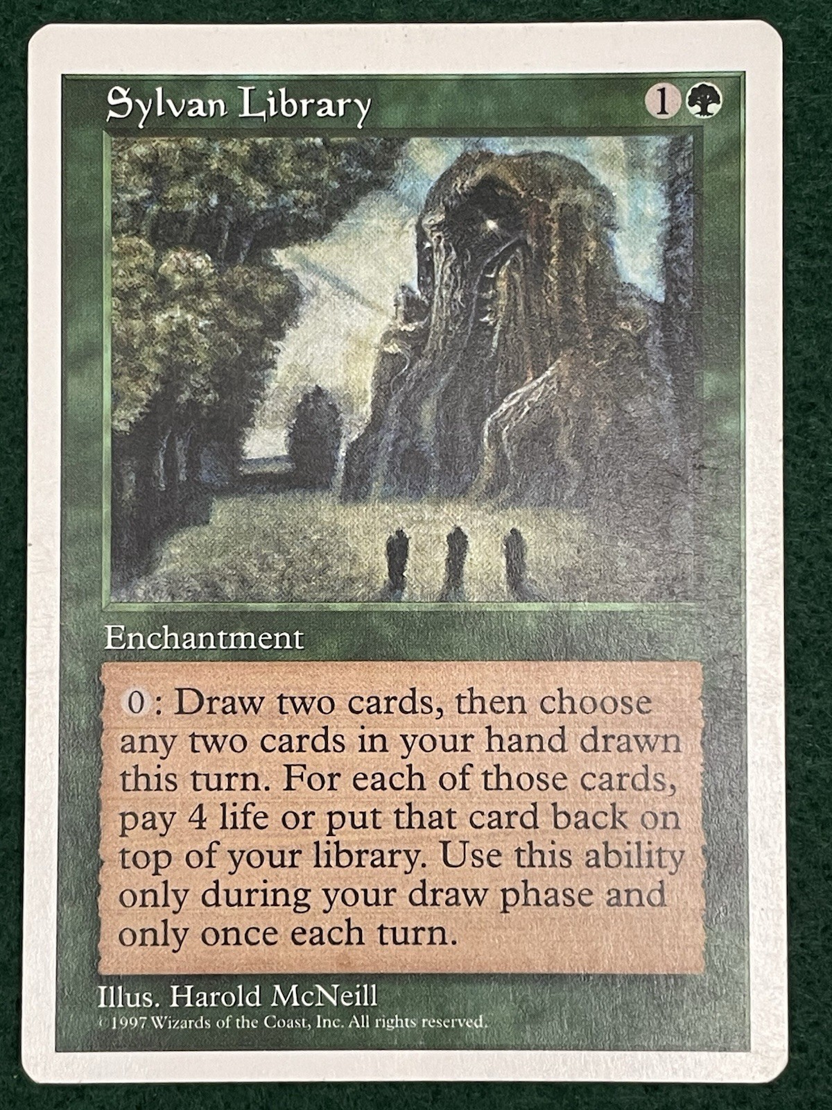 Sylvan Library - MTG Core Set 5th Edition