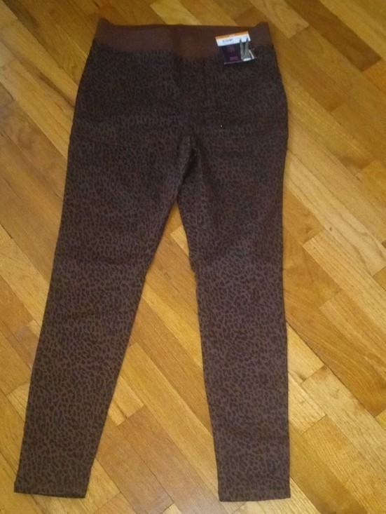 NOBO No Boundaries Womens Size M (7-9) Brown Cheetah  Leopard Jeggings NWT