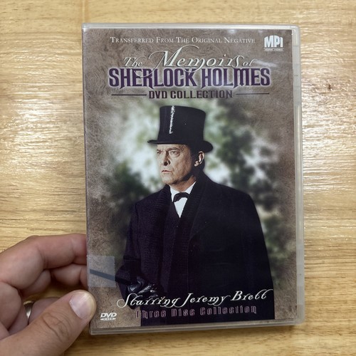 Die Memoiren des Sherlock Holmes (DVD, 2004, 3 Disc) mit Einlage