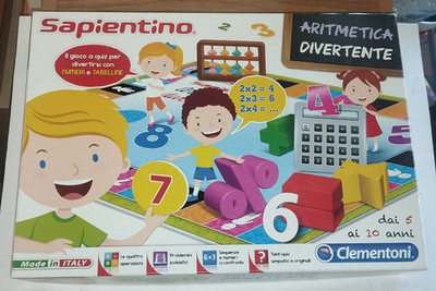 CLEMENTONI - SAPIENTINO - LUSTIGE ARITHMETIK - KOMPLETT WIE NEU