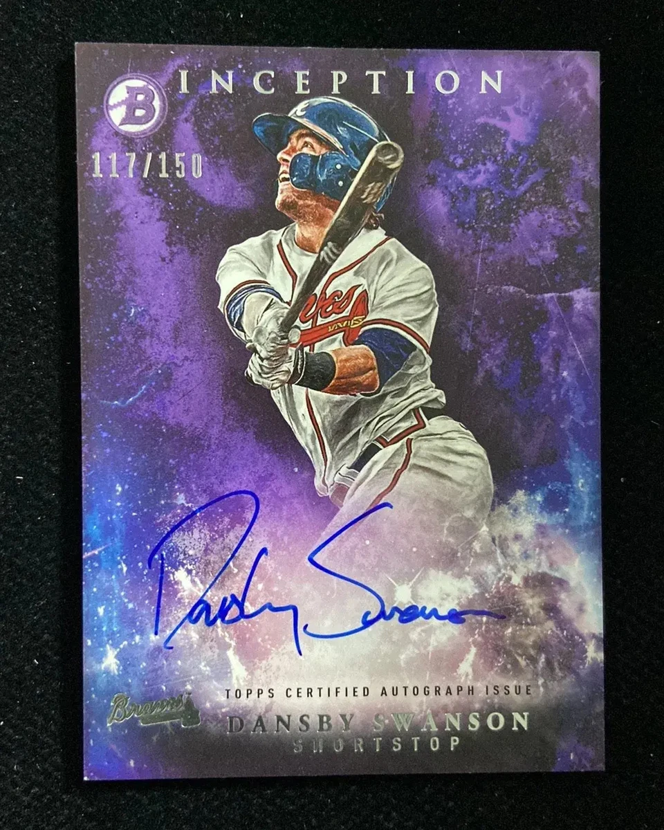 Dansby Swanson Autograph Baseball Cards for sale | eBay