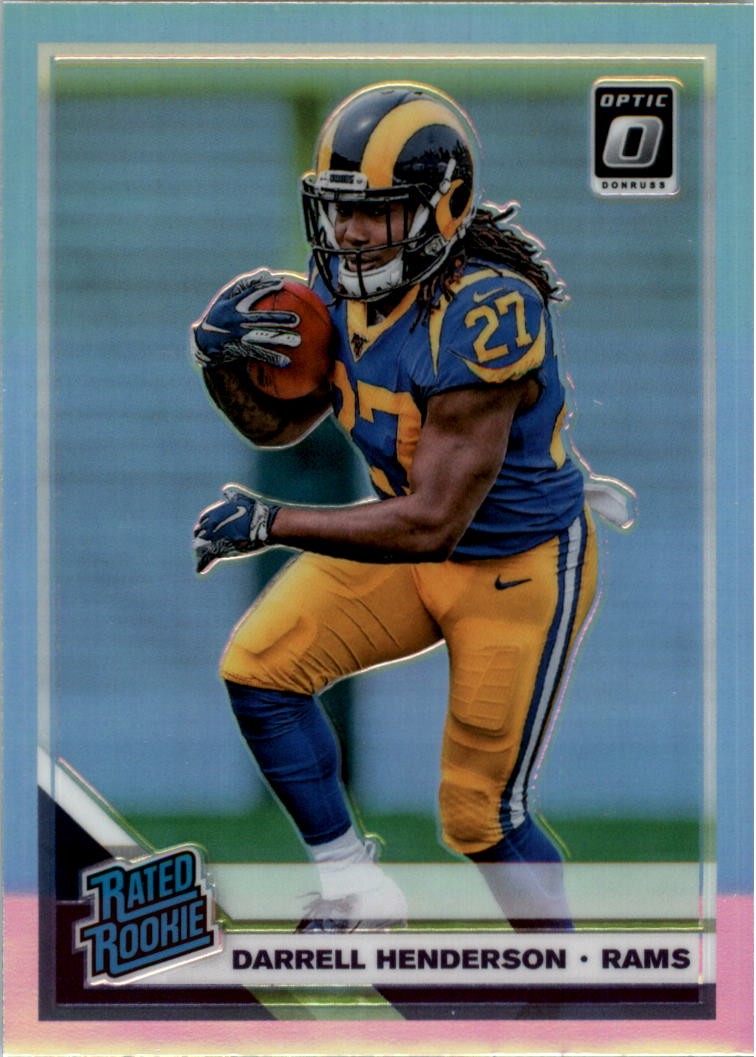 2019 Donruss Optic Holo #160 Darrell Henderson RR