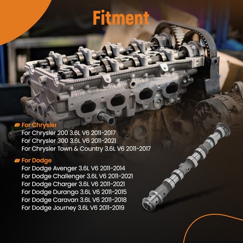 Camshafts Rockers Lifters For Chrysler 300C 3.6L For Dodge Charger 2011-2018 - Picture 8 of 12