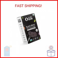 The Only Bean - Organic Black Bean Fettuccine Pasta - High Protein, Keto Friendl