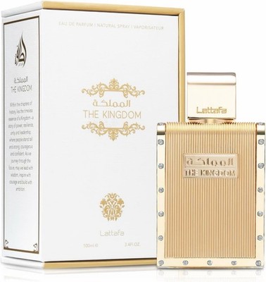 The Kingdom by Lattafa 3.4 oz EDP Cologne for Men New in Box