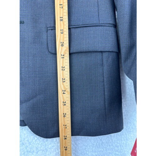 Calvin Klein Blazer Sport Mantel Wollmischung Modern Fit Grau 36 Kurz - Bild 3 von 11