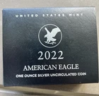 2022 American Silver Eagle Uncirculated $1 Dollar - West Point - One Ounce