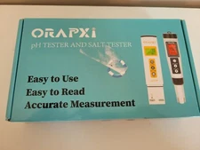 ORAPXI Pool Salt Tester and pH Tester for Saltwater Pool Salinity and pH Meter