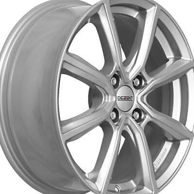 4 Dezent TN silver wheels 5.5Jx14 4x100 for Kia Picanto Rio