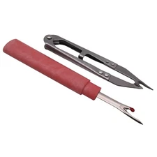 1Set Anchor Seam Ripper & Thread Clipper Two In One & #112R Seam Ripper