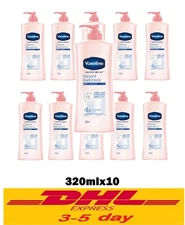 Pack 10 x 320ml VASELINE Healthy Bright Instant Radiance UV Tone-Up Body Lotion.