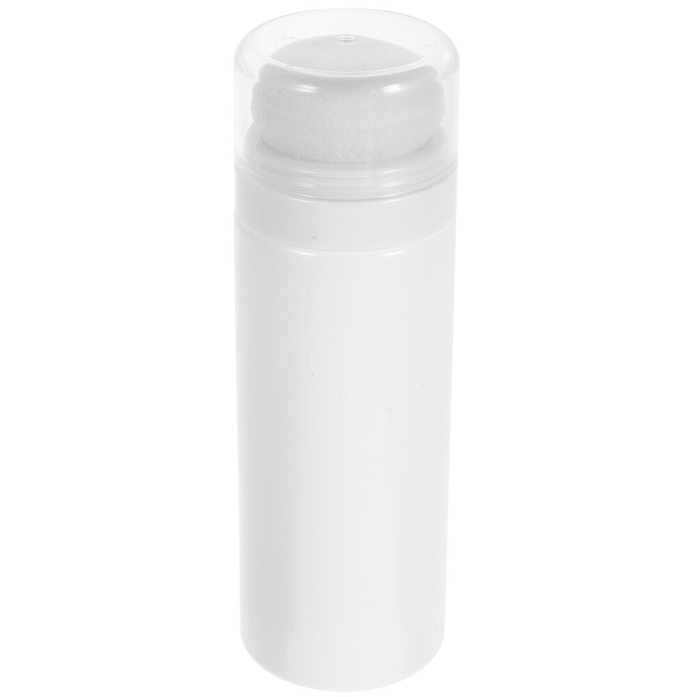Baby Powder Bottle Portable Infant Bath Powder Box with Puff Travel Container