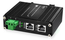Industrial Hardened Gigabit PoE Splitter PoE IEEE802.3 at 95W Input 24V DC