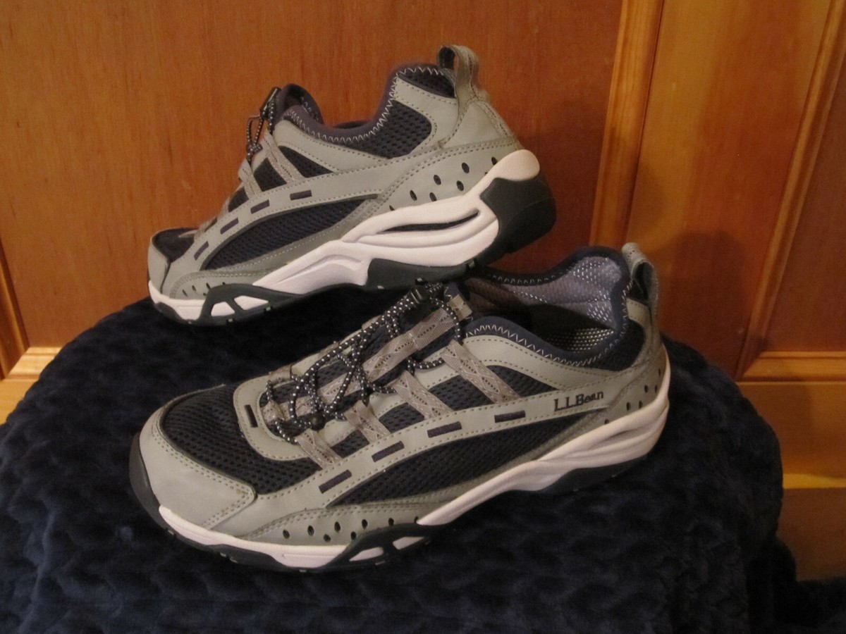 Mens LL BEAN Mesh Trail Hiking Athletic Aqua Water Shoes 
