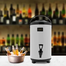 Hot Beverage Dispenser Stainless Steel Insulated Beverage Dispenser Cold & Hot