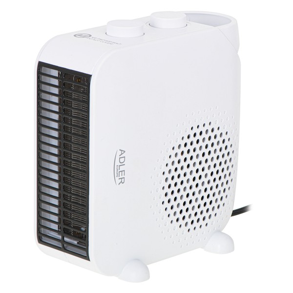 Calefactor Eléctrico Portátil Aire Caliente / Frío 2 Niveles Potencia Termostato