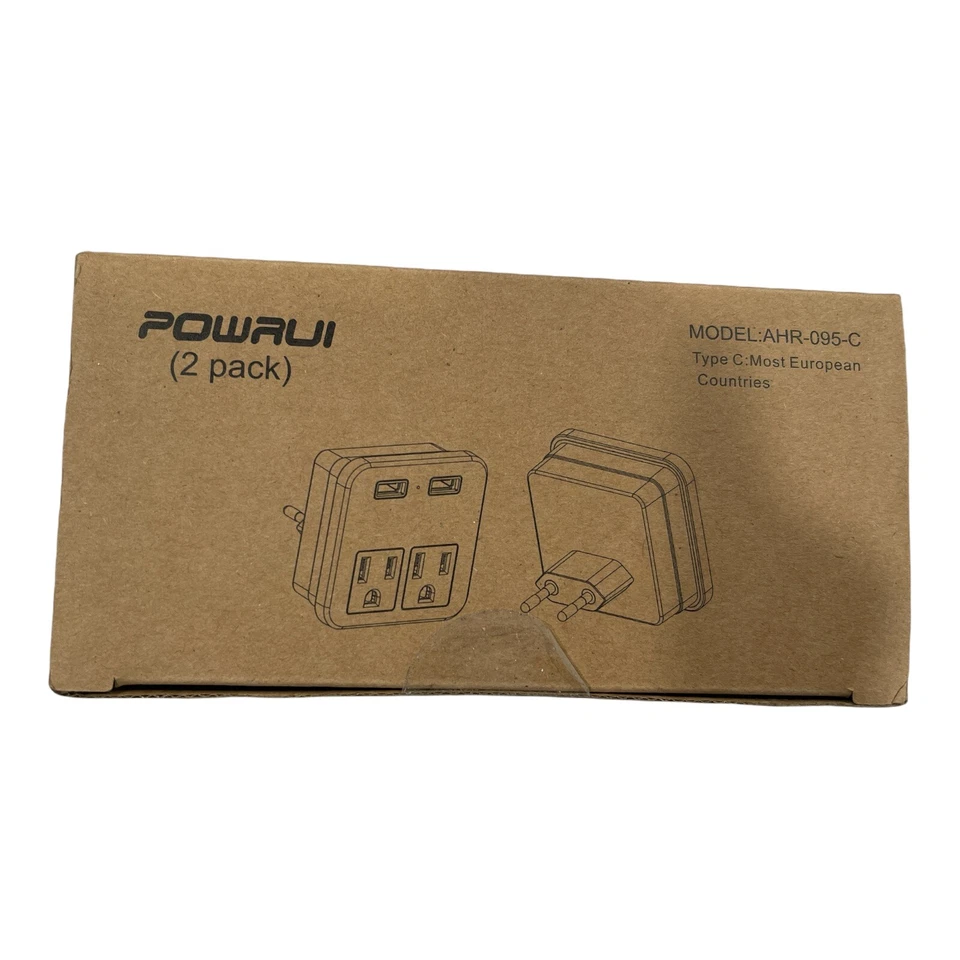 International Power USB Wall Plug Surge Protector Output 5V 2 Pack - Image 3 of 4