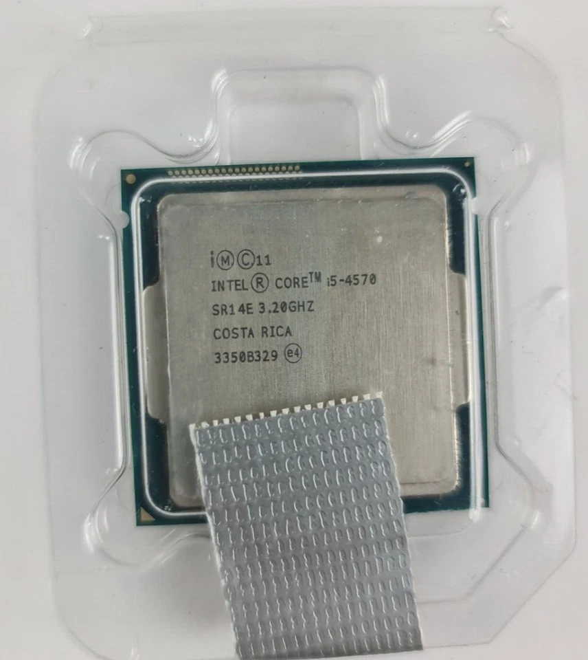 processeur intel core i5 4570 3,20 GHz socket intel lga1150 lga 1150 h3 z87 z97 - Photo 1/1