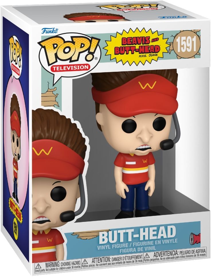 7951750 Merchandising Beavis And Butthead: Funko: Pop! Television - Butt-Head (V