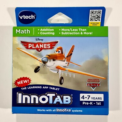 vtech  INNOTAB Learning Game DISNEY'S PLANES Neu! Mathematics/Reading/Preschool