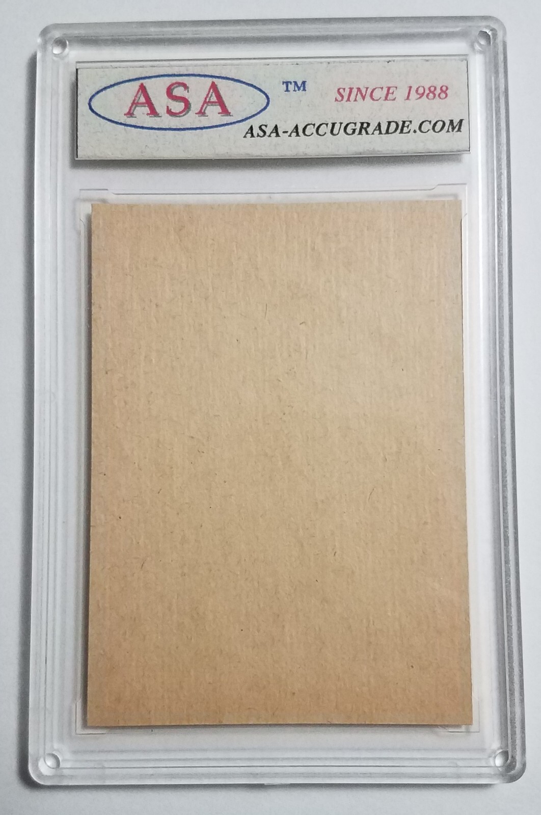 Mike Flanagan 1985 Topps Mini Blank Back Proof #780 Test Issue ASA PR ...