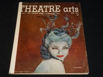 1950 MAY THEATRE ARTS MAGAZINE - VALERIE BETTIS FRONT COVER - E 613
