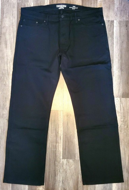 DENIZEN LEVIS 218 STRAIGHT FIT JEANS MEN sz 40/32 NWT BLACK | eBay