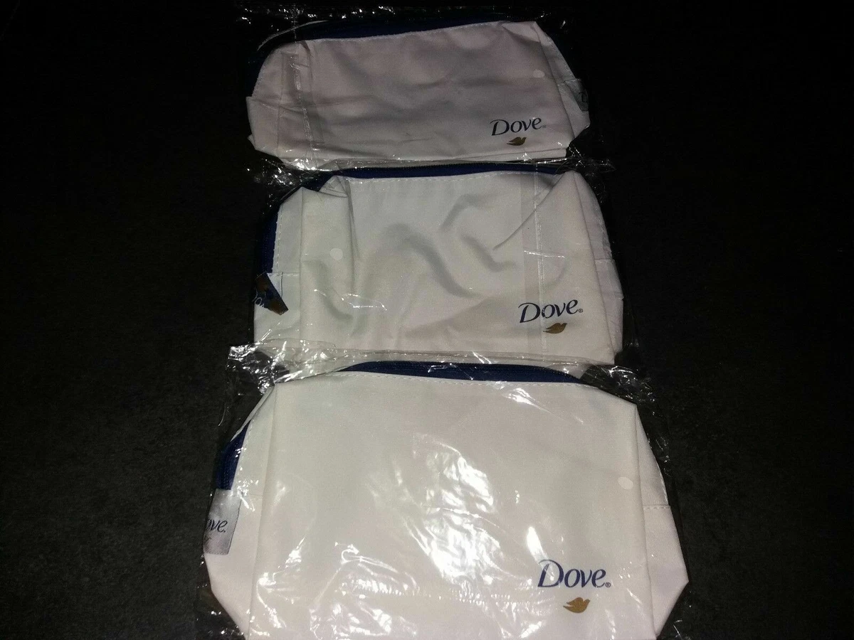 Stock 3 pezzi pochette DOVE impermeabile bagno doccia mare