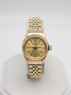 Estate $25,000 ROLEX OYSTER PERPETUAL 14k Yellow Gold  display picture 1