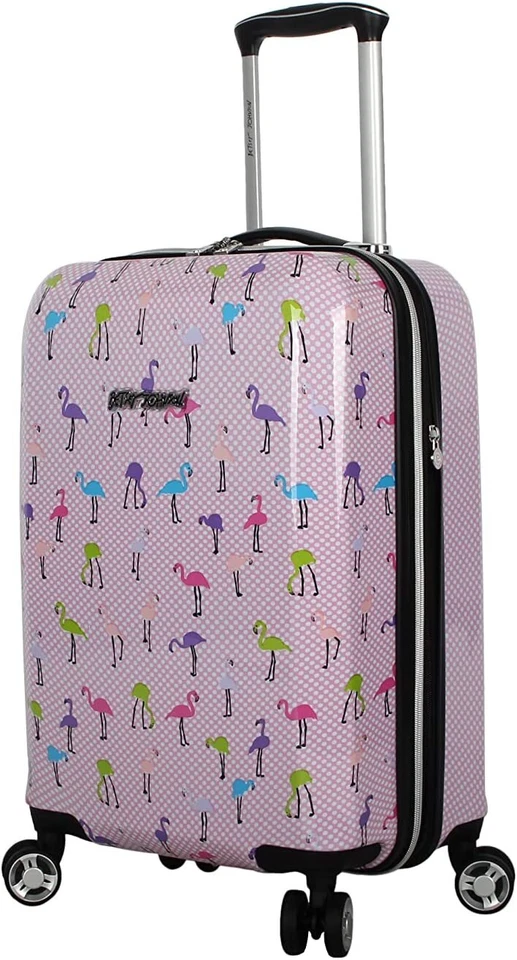 Betsey Johnson 行李箱硬侧随身携带 20 英寸行李箱带万向轮 — 第 4/4 张图片