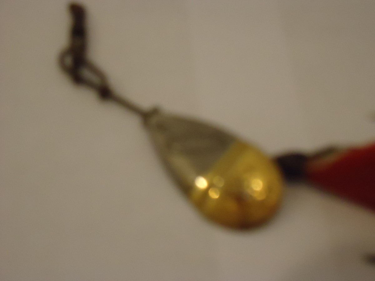 Leurre Vintage W.T.J. Lowe Star Spinner - Buffalo NY USA - Rare Pour Pêche En Eau Douce