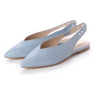 blue slingback flats