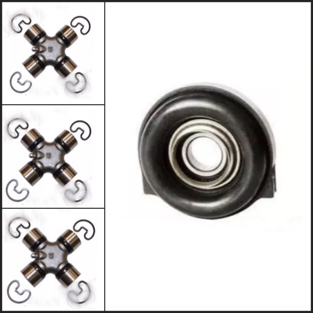 CENTER SUPPORT BEARING &3 U JOINT FOR 19982004 NISSAN FRONTIER 4WD SET OF 4 NEW eBay