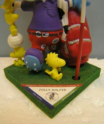 その他ブランド / WESTLAND/JOLLY GOLFER/スヌーピー/インテリア雑貨/GRN/8396 Westland Peanuts On Parade Snoopy Jolly Golfer Figurine #8396 | eBay