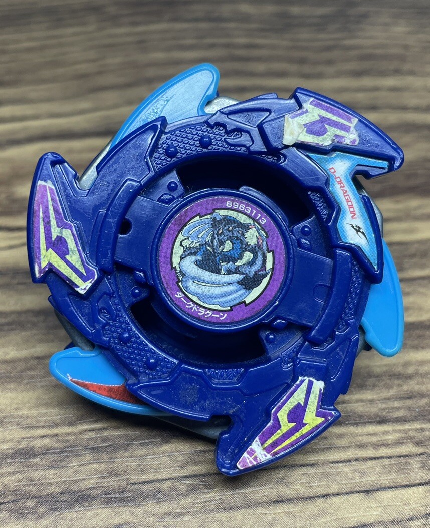 Blue Dark Dragoon Beyblade Bakuten Shoot Takara V Force #B1 | eBay