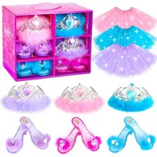 Princess Dress Up Shoes Princess Dresses for Girls Dress Up Clothes Pretend