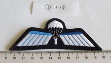 Niederlande Abzeichen Fallschirmj&auml;ger auf schwarz 10 St&uuml;ck (sd148)je1,80