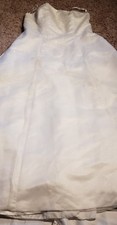 Mori lee By Madeline Gardner Plus Wedding Dress Size 22 Strapless NEEDS CLEANING
