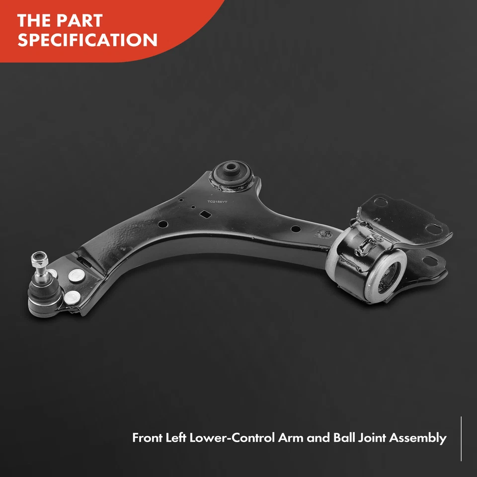 2x Lower Front Control Arm for Volvo S60 S80 V60 V70 Ford Mondeo MA MC MB AWD - image 3 of 4