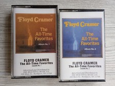Floyd Cramer Lot Of 2 Cassette Tapes All-Time Favorites 1 2