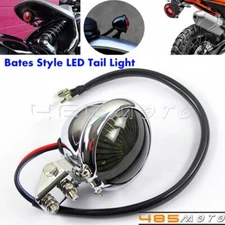 Bates Style LED Tail Light Brake Stop Lamp For Harley Bobber Chopper Care Racer