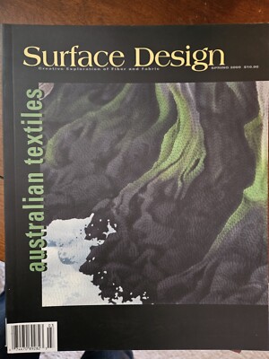 Surface Design Journal Magazines Spring 2009