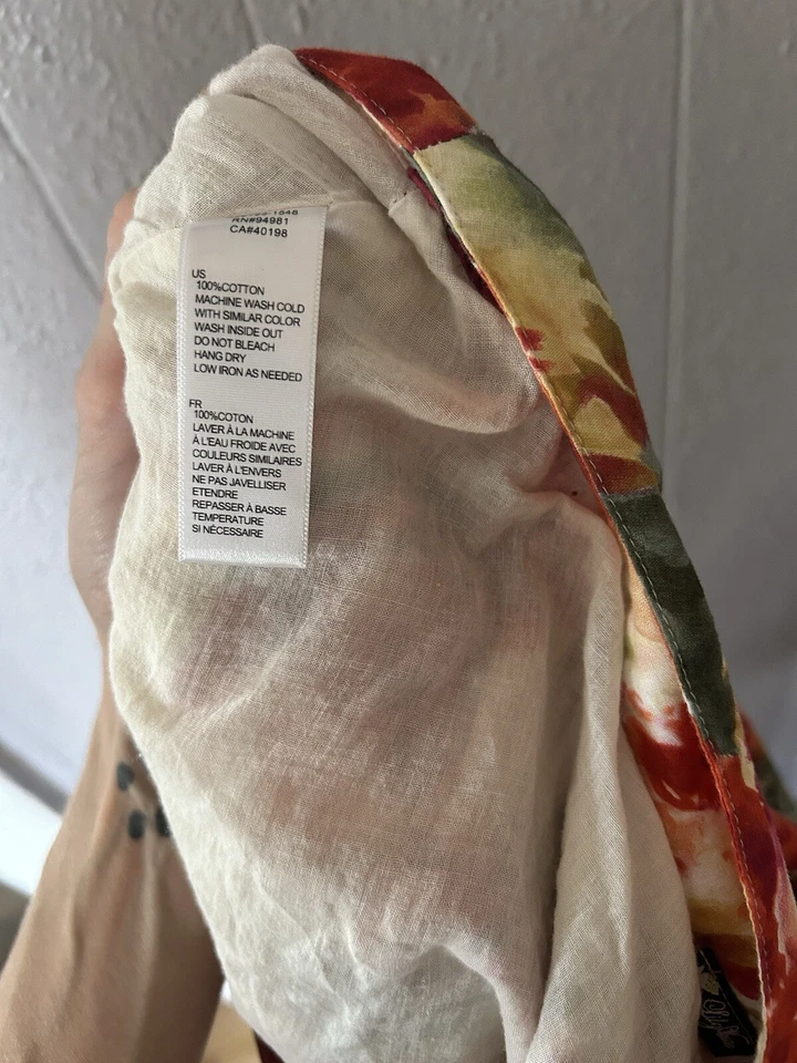 Minifalda blanca lirio para mujer talla S Cottagecore floral boho multicolor arte años 90 Foto 3 de 3