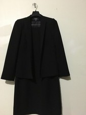Jones Wear Size 6 Black 2 Piece Skirt Suit Women Formal Stylish Modern
