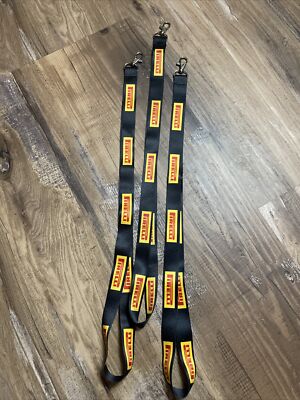 PIRELLI Tire Racing Credential Lanyard with Clasp  Vivid Colors. New