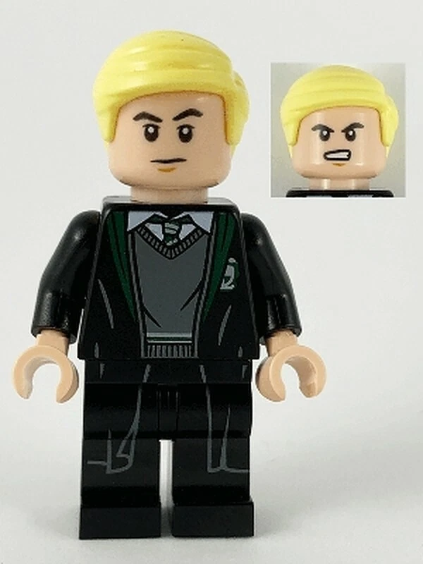 Genuine Lego DRACO MALFOY Minifigure Harry Potter hp229 NEW