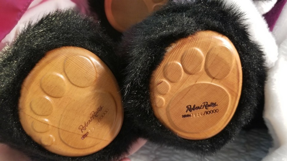 1990 THE ROYAL COURT COLLECTION RAIKES BEARS KING & QUEEN Box, Tag