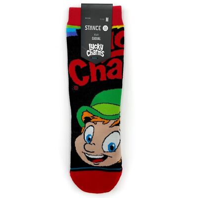 Stance Lucky Charms Cereal Crew Socks Youth Kids Medium General Mills Fun Gift