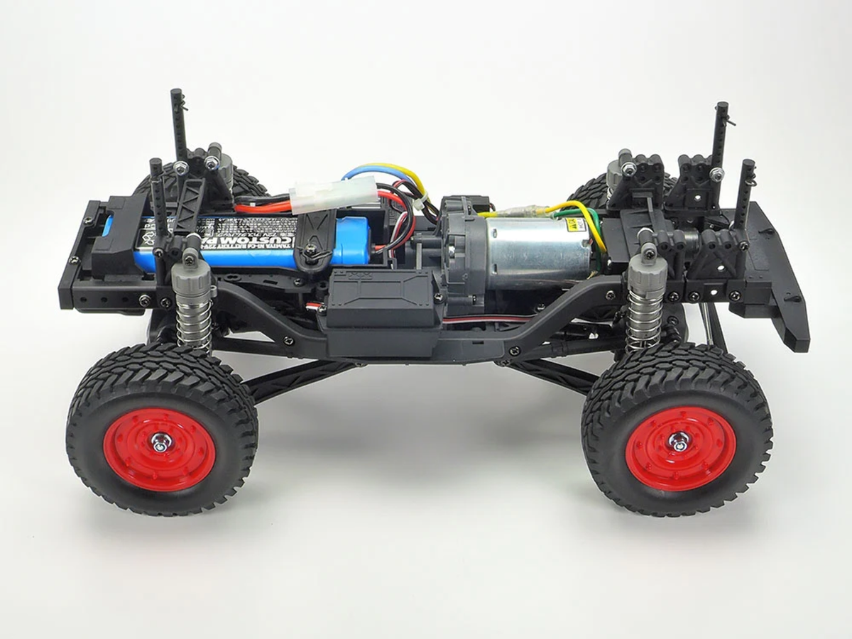 23R-004 1/43 ベンツ Unimog Lkw 2t Tmilgl Tamiya Mercedes-Benz Unimog 406 1/10 4WD Truck Kit (CC-02) (Pre